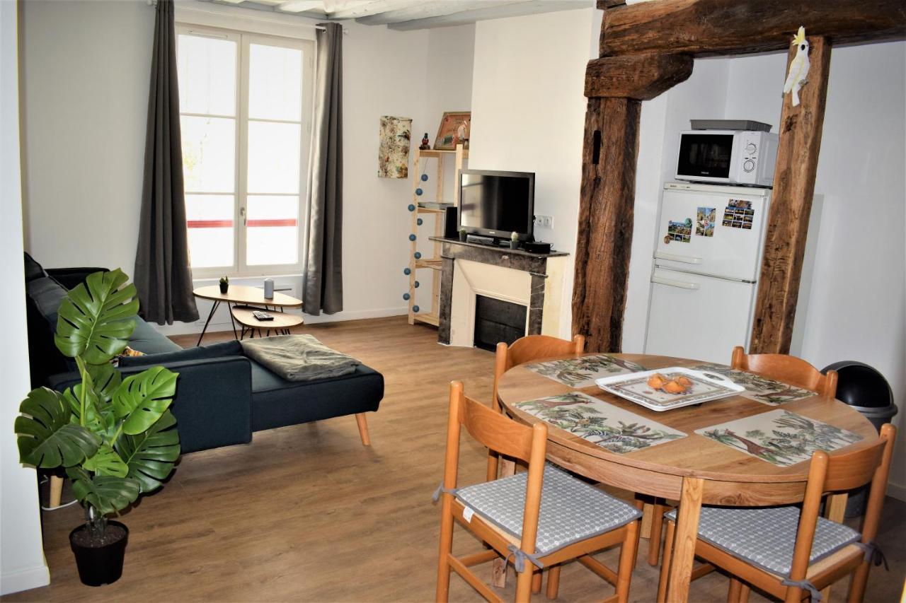 Gite Le Nid Des Zoo Zio, 5Mn Beauval, Appartement Terrasse Centre-Ville Сент-Эньян Экстерьер фото